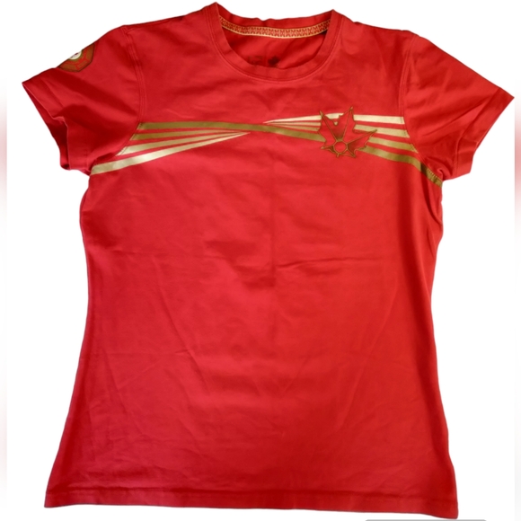 Canadian Olympic Hudson's Bay Co Short Sleeve Shirt Sz. M - Picture 1 of 6